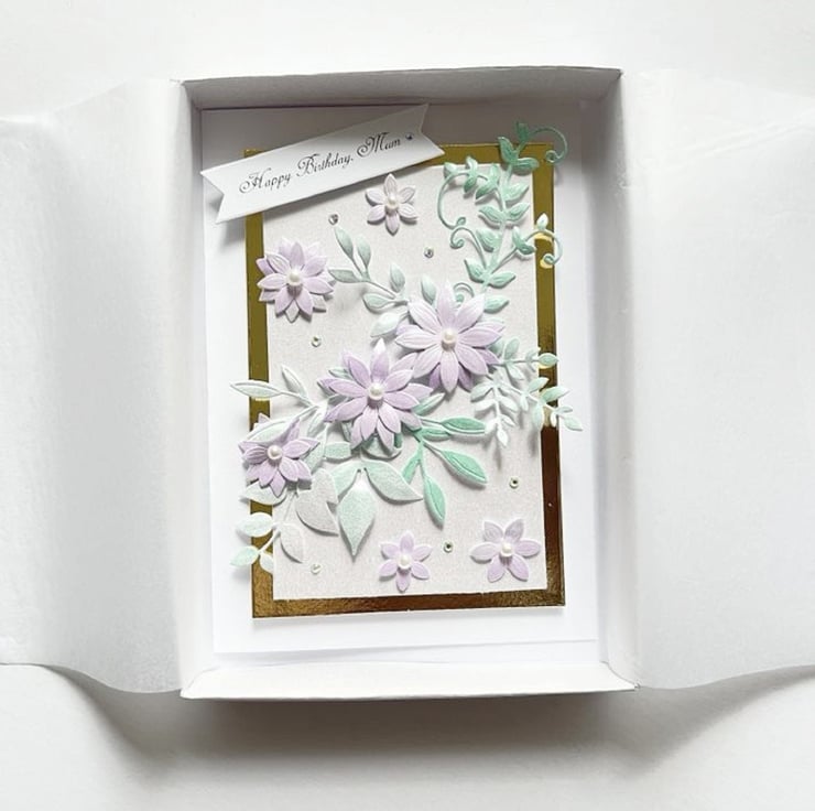 Luxury Handmade Personalised Birthday Card, Bir... - Folksy