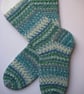 hand knit women’s wool socks size 6-8 - Image 5