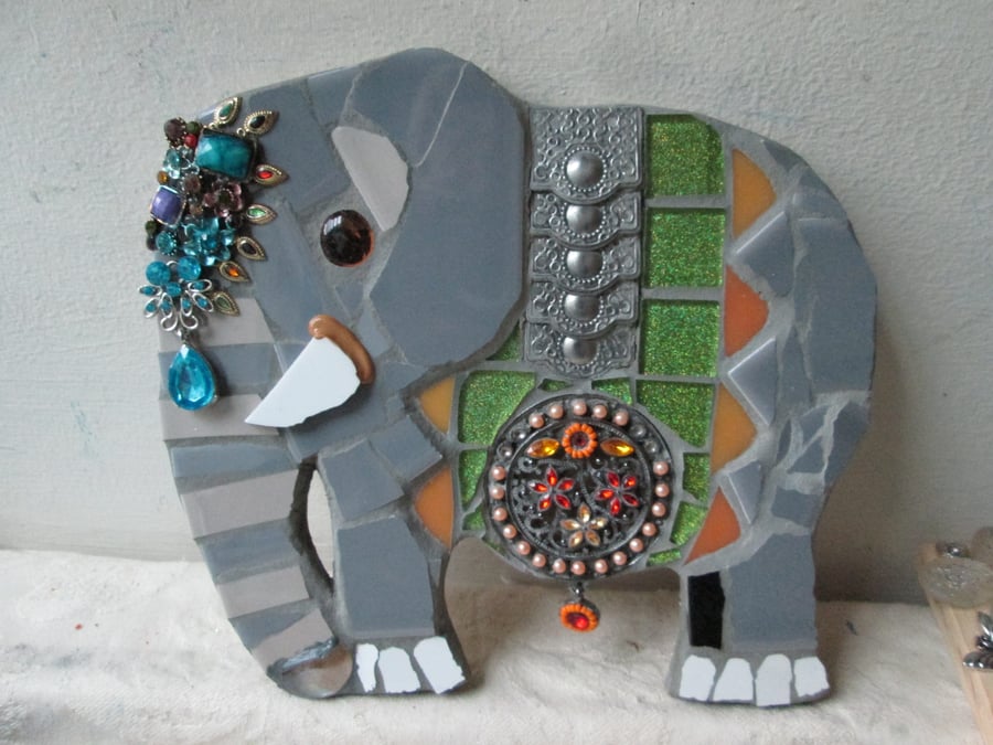 Mosaic Elephant