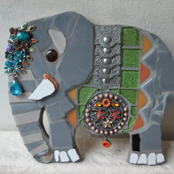 Mosaic Elephant