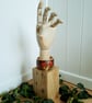 Pyrography toadstool wooden bangle  - Image 2