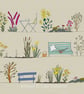 Country garden - garden art print - Image 1