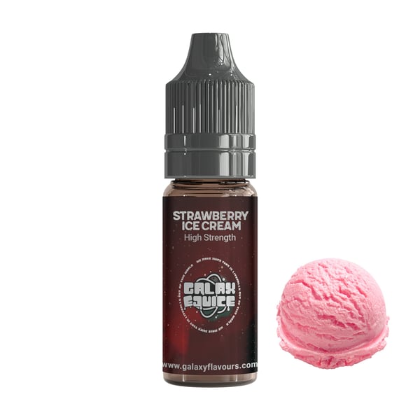 Strawberry Ice Cream High Strength Professional Flavouring. Over 250 Flavours.