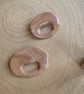 Summer wooden inspired glasses holding brooch pin. - Image 7