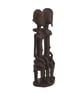 Dogon Couple figurine, african statue, 3d printed tribal art, Mali west africa - Image 2