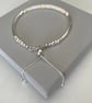 Ethiopian Opal Sterling Silver Noodle Bracelet with Slider Clasp - Image 4