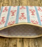 Lobster Zip Pouch - Coastal Makeup Bag - Handmade Zipped Fabric Pouch - Image 4