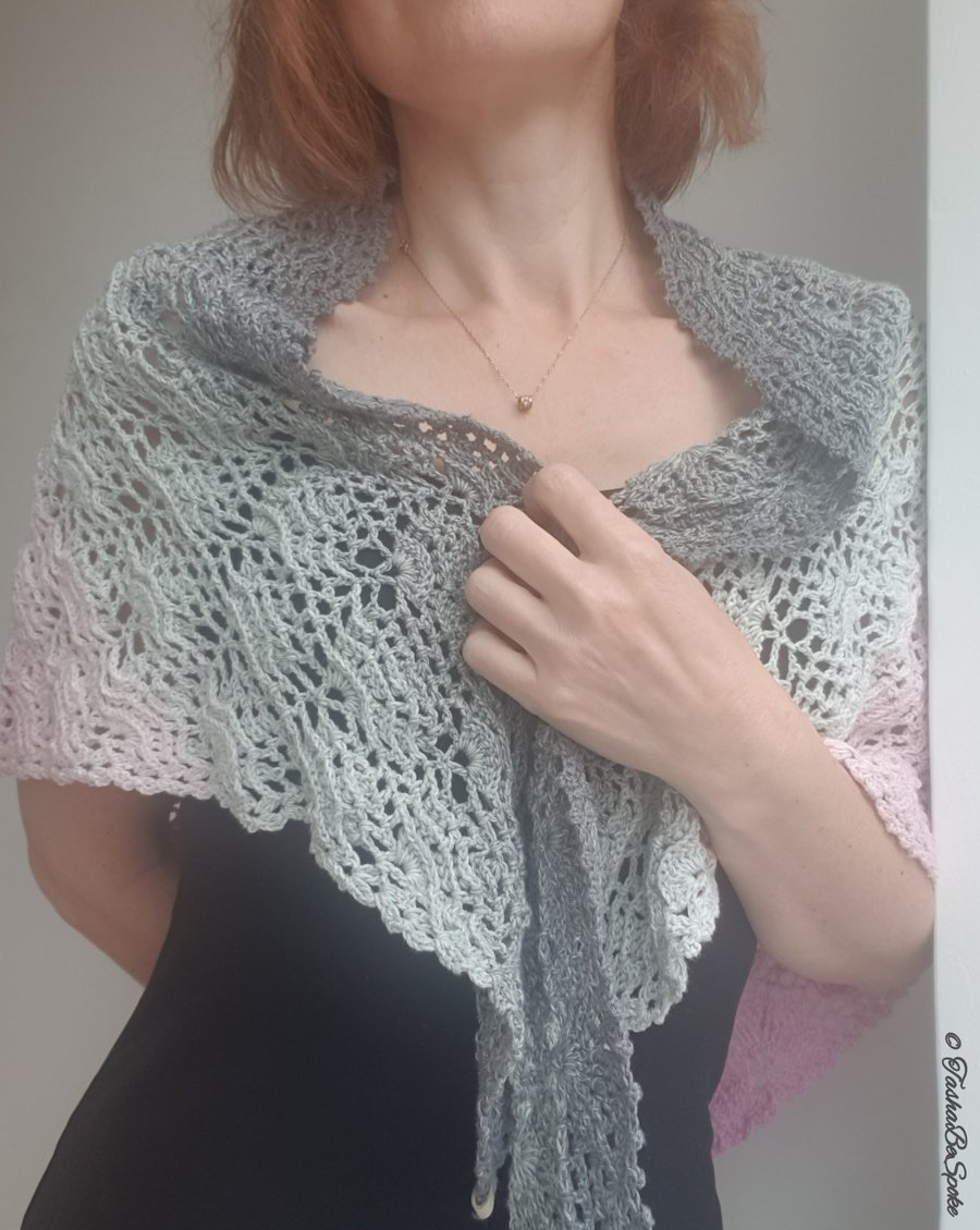 Crochet shawl, Wedding shawl, Birthday gift for women, Mothers day gift