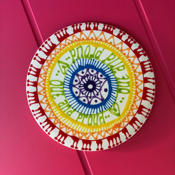 Out and Proud Pride Coaster