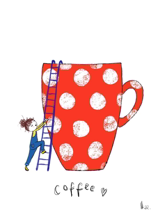 Coffee! - A5 Giclee Print