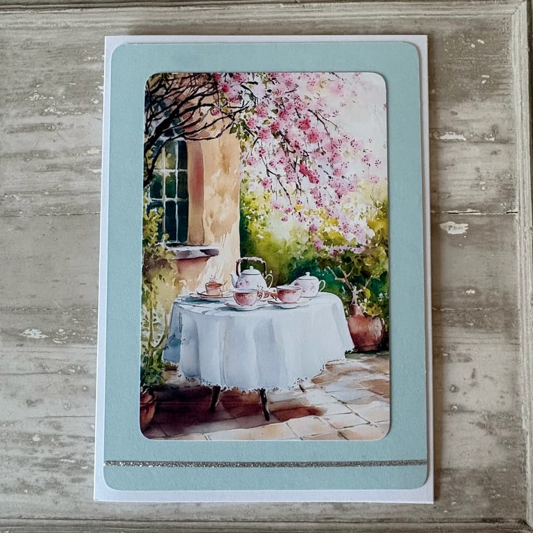 Greeting Card - Afternoon Tea- C251