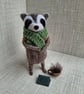 Bandit the Raccoon with backpack - Image 5
