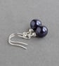 Dusty Purple Beaded Jewellery Set - Dark Purple and Lilac Pearl Jewellery Sets - Image 4