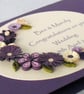 Quilling wedding card  - Image 2