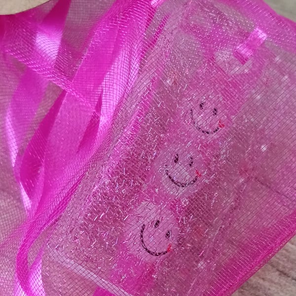 Necklace handmade unique gift happyface