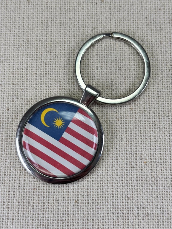 Malaysia Flag Keyring