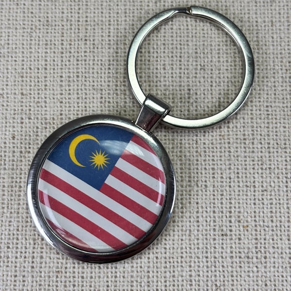 Malaysia Flag Keyring