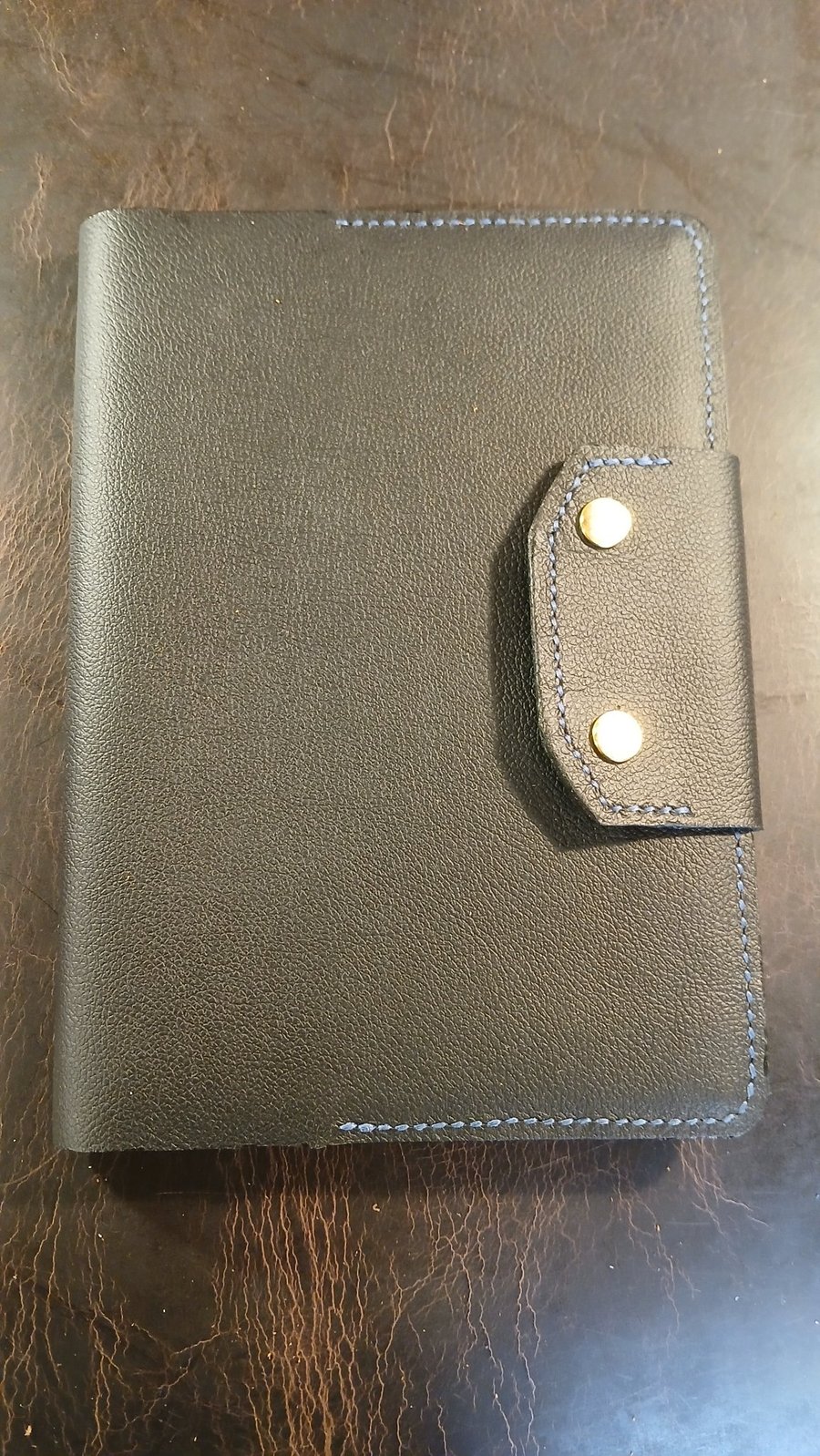Handcrafted Leather A5 Notebook Cover 