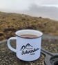 Enamel Hiking mug, Adventure Mug, Welsh Mountain Mug, Mwg Cymraeg, Hiker Gift - Image 5