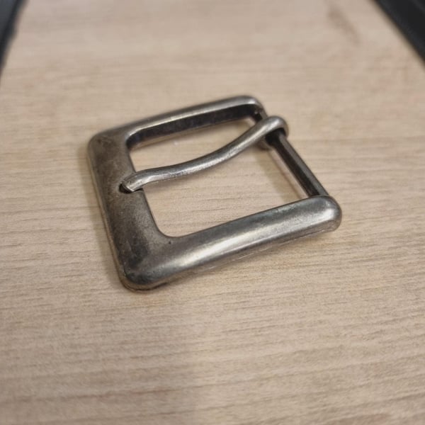 30mm Silver Tone Belt Buckle