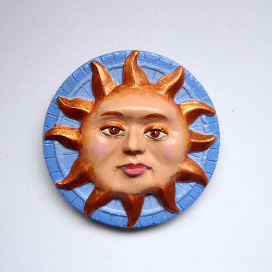 Painted sun