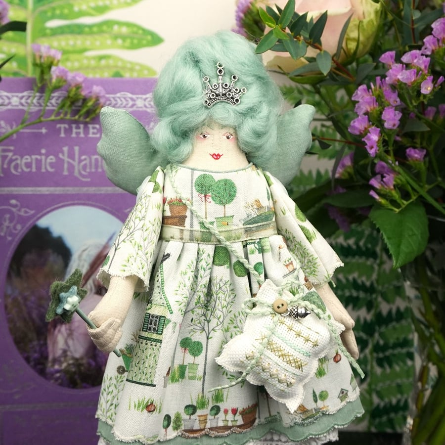 Rosemary, A Tiny Fairy God Mother Doll