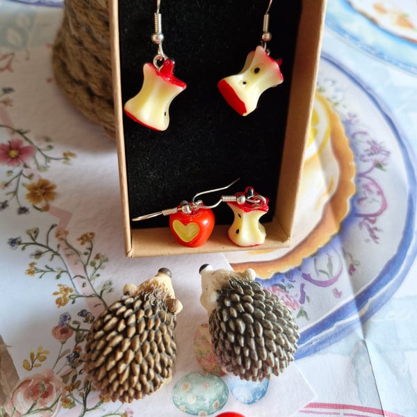 Magical Orchard Apple Earrings