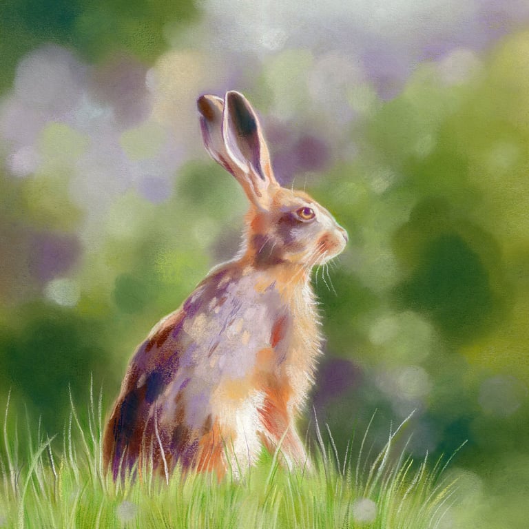 LARGE 2027 Nature Art Calendar - wall calendar, wildlife illustrations