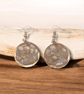 Copper Geode Peruvian Opal Earrings - Free Postage - Image 5
