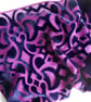 LIMITED EDITION SILK VISCOSE DEVORE VELVET SCARF - Image 6