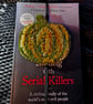 Autumn Halloween pumpkin punch needle bookmark - Image 1