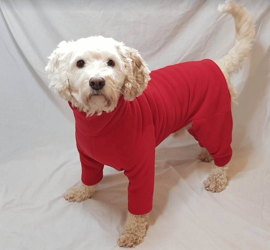 Ready made (off the peg) Polar Fleece Dog Suit