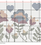 205 - Blue Swallows Cross Stitch Pattern Folk Art Love Birds (PDF Counted Chart) - Image 5