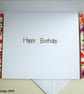 Butterfly Garden Theme Birthday Card - Image 6
