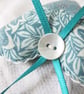 SET OF 3 WILLIAM MORRIS LAVENDER BAGS - HEART SHAPED - Image 5