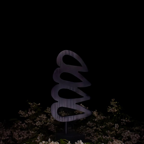 "Totem" - abstract wooden sculpture 