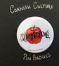 Allantide 38mm pin Badge - Cornish Halloween Tradition