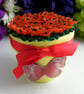 Poppy Flower Pot Decoration. - Image 1