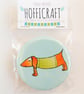 Sausage Dog Pocket Mirror  - Image 2