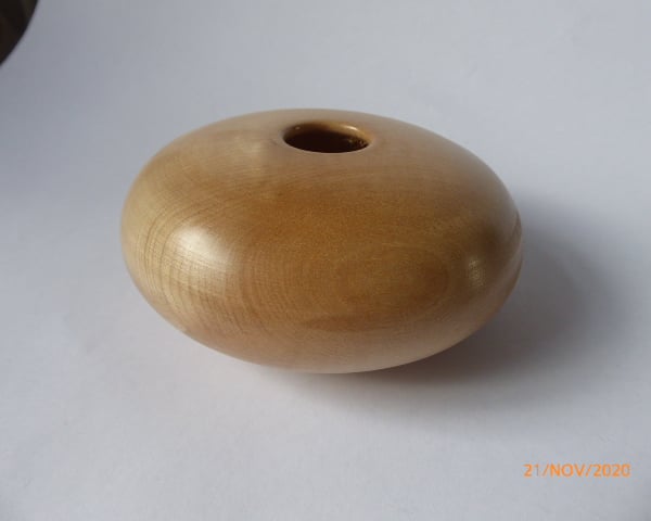 Hollowed sphere in Sycamore