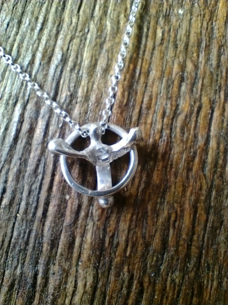 Rustic Circle Of Life necklace