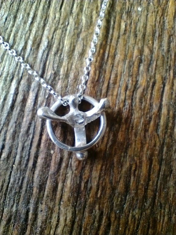 Rustic Circle Of Life necklace