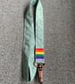 Green writing 100% Cotton Lanyard - Image 3