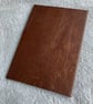 A5: Brown coloured Leatherbound Lined Notebook - FREE SHIPPING - Image 5