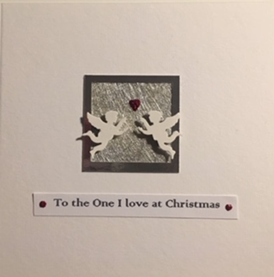 Handmade Christmas Card - Christmas Card to a Loved One