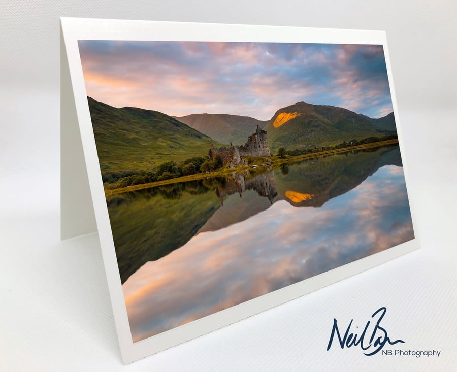 Kilchurn Castle Loch Awe Argyll - Scottish Greeting Card by Neil Barr