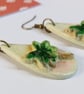 Sunset palm tree earrings  - Image 2
