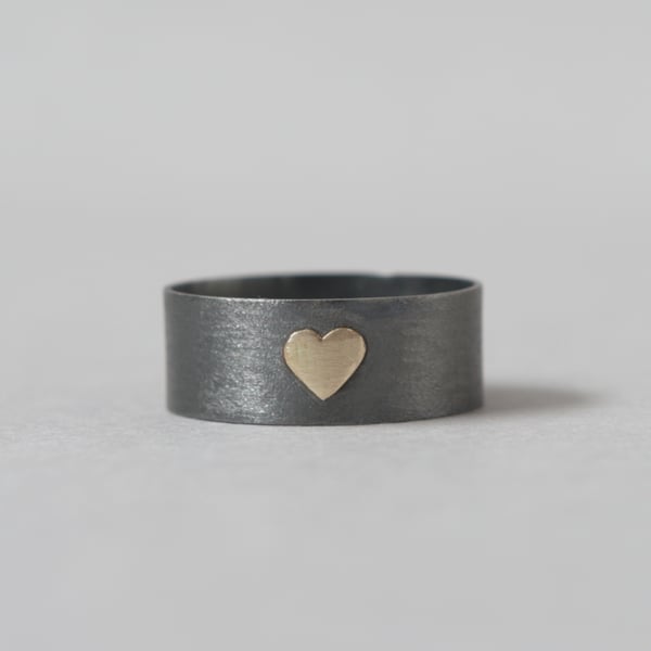 Gold Heart Cartier Love Ring