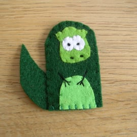 Dinosaur finger puppet