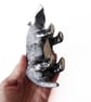 Badger Ceramic Sculpture - Handmade - Image 7